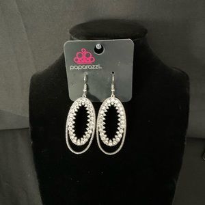 Silver hook earrings